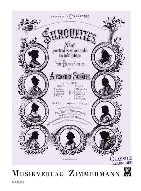 Silhouettes op. 18, for piano