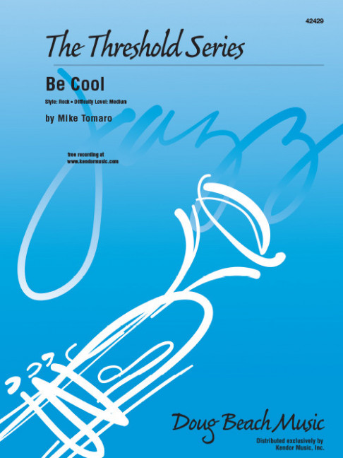 Be Cool, Rock, for big band, Score and parts