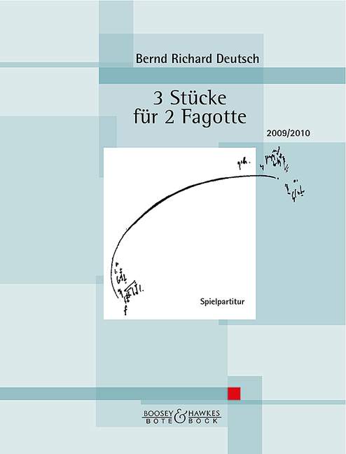 3 Stücke für 2 Fagotte Nr. 27, Performing score