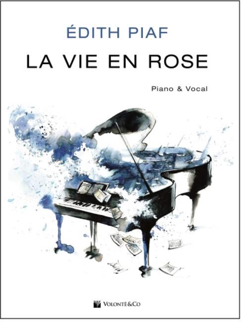 La vie en rose, for piano and voice, Separate edition