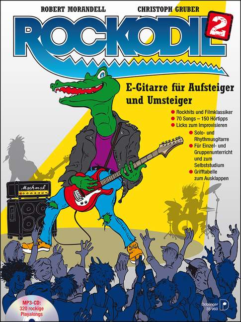 Rockodil 2, E-Gitarre für Aufsteiger und Umsteiger inkl. mp3-CD
