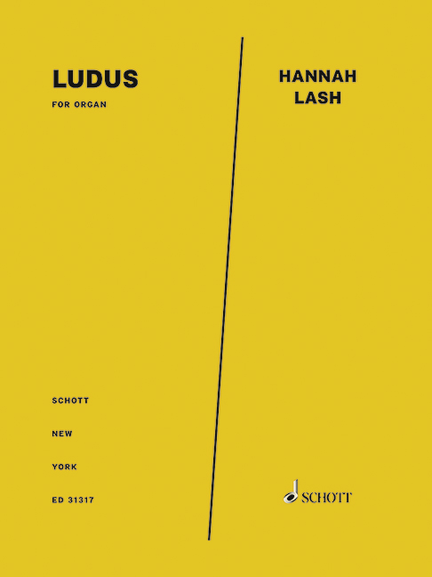 Ludus, for organ, Score