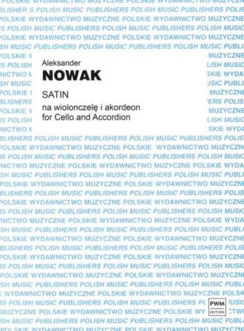 Satin, for cello and accordion