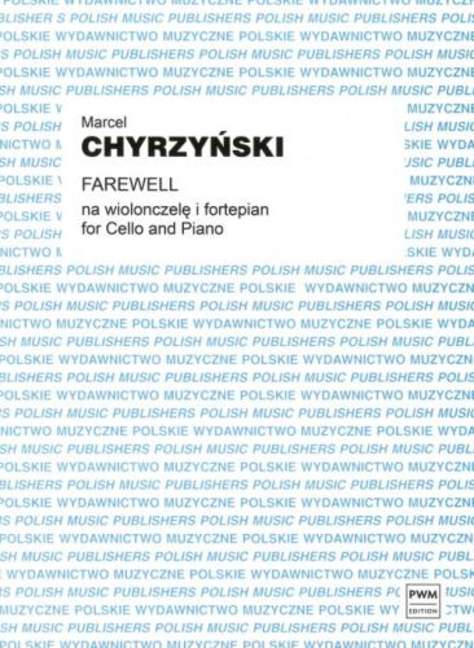 Farewell, for cello and piano, Score and parts