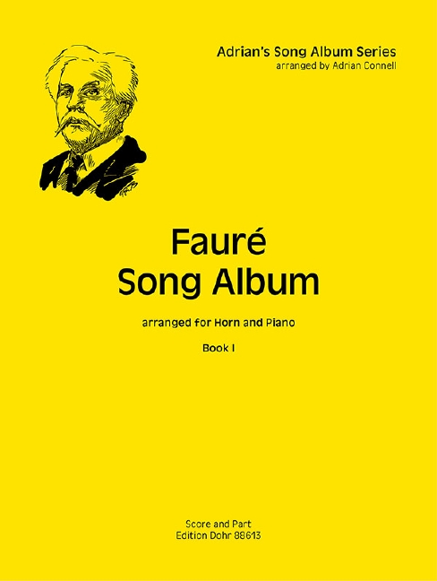 Faure Song Album Book 1, for Horn and Piano, Score and part