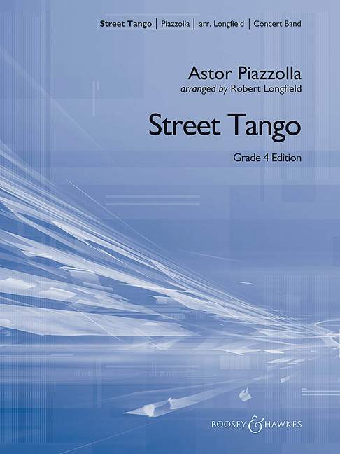 Street Tango, for wind band, Score and parts
