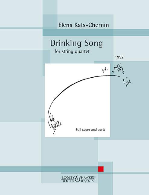 Drinking Song, for string quartet, Score and parts
