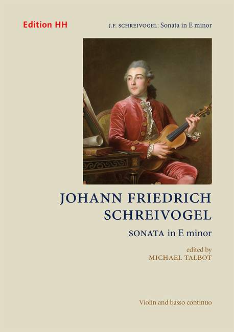 Sonata in E minor, for violin and basso continuo, Score and parts
