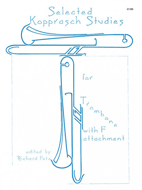 Selected Kopprasch Studies, for Trombone with F attachment