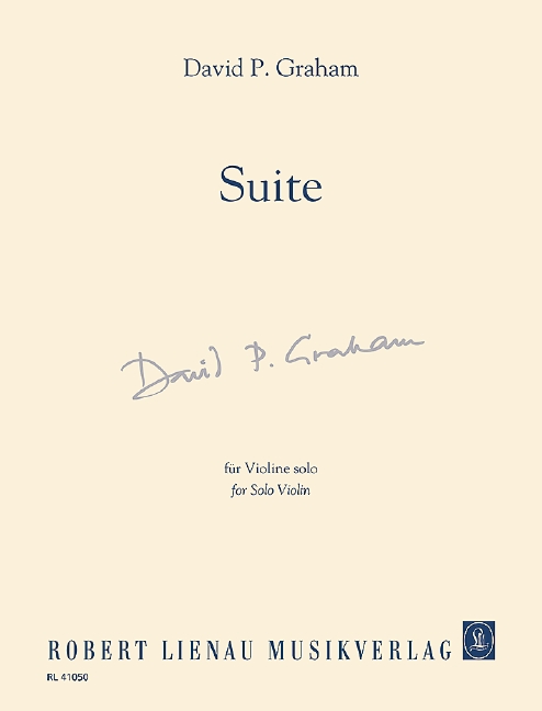 Suite, for violin solo