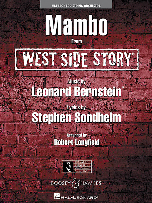 Mambo, from West Side Story, for String orchestra, percussion and piano, Score and parts