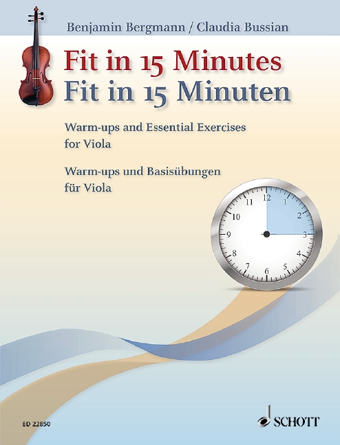 Fit in 15 Minutes, Warm-ups and Essential Exercises for Viola