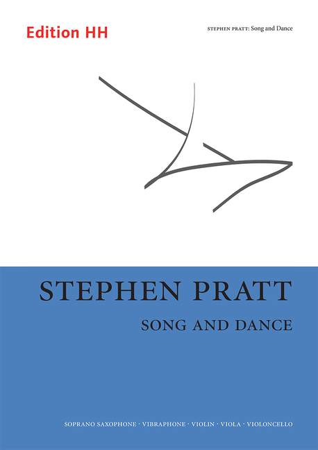 Song and Dance, for soprano saxophone, vibraphone, violin, viola and cello, Score and parts