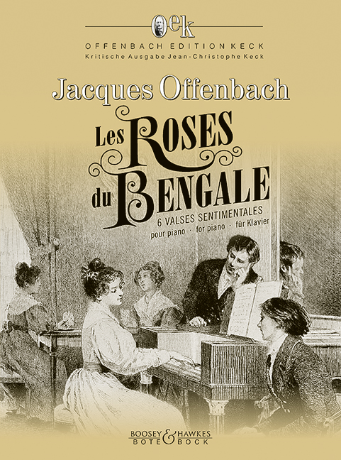Les Roses du Bengale, 6 valses sentimentales, for piano