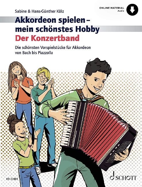 Der Konzertband, Die schönsten Vorspielstücke für Akkordeon von Bach bis Piazzolla