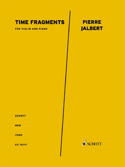 Time Fragments, for violin and piano