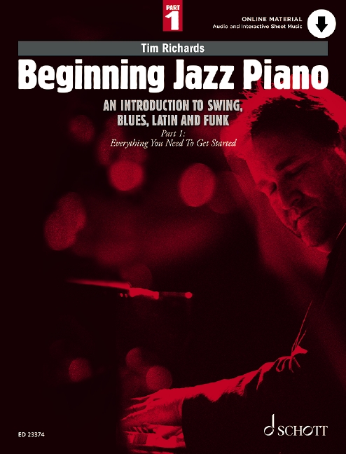 Beginning Jazz Piano Vol. 1, An Introduction to Swing, Blues, Latin and Funk