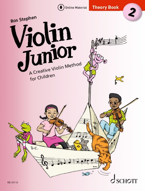Violin Junior: Theory Book Vol. 2, A Creative Violin Method for Children