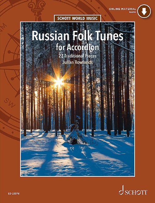 Russian Folk Tunes for Accordion, 27 Traditional Pieces