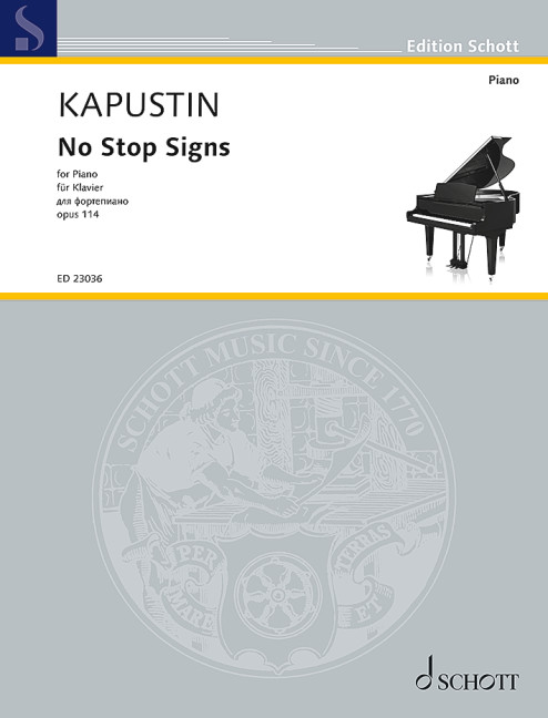 No Stop Signs op. 114, for piano