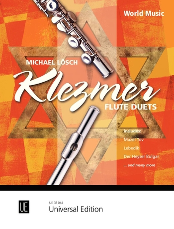 Klezmer Flute Duets, A quality selection of intermediate-level arrangements, Performing score
