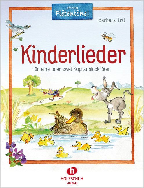 Kinderlieder, for 1-2 sopranorecorders