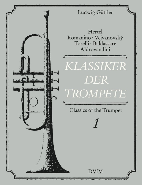 Klassiker der Trompete Band. 1, for trumpet and piano