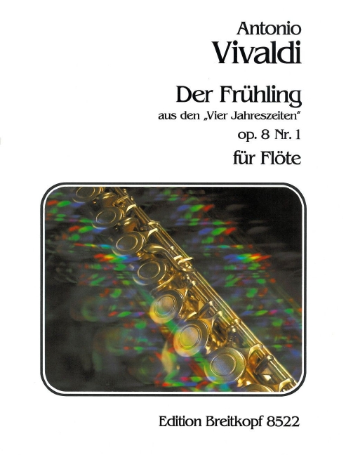 Der Frühling aus den "Vier Jahreszeiten" op. 8 8 Nr. 1, for flute