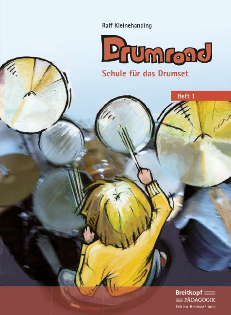 Drumroad Book 1, Schule für das Drumset