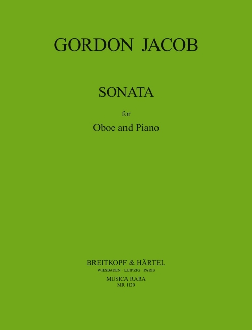 Sonata, for oboe and piano