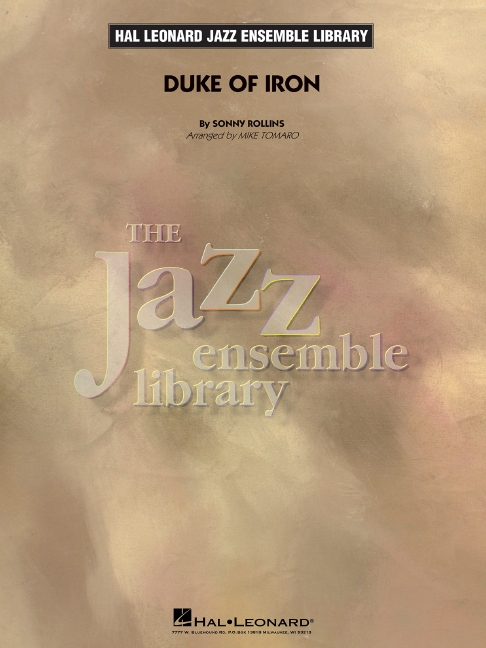 Duke of Iron, for big band, Score and parts