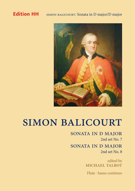 Sonatas 7 & 8 in D major and D major, for flute and basso continuo