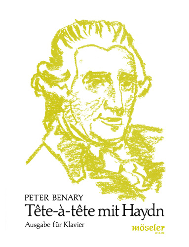 Tête à tête mit Haydn Hob.XVI: 46, nach dem zweiten Satz der Klaviersonate, for piano