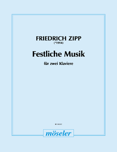 Festive music op. 11b, for piano (4 hands) or 2 pianos