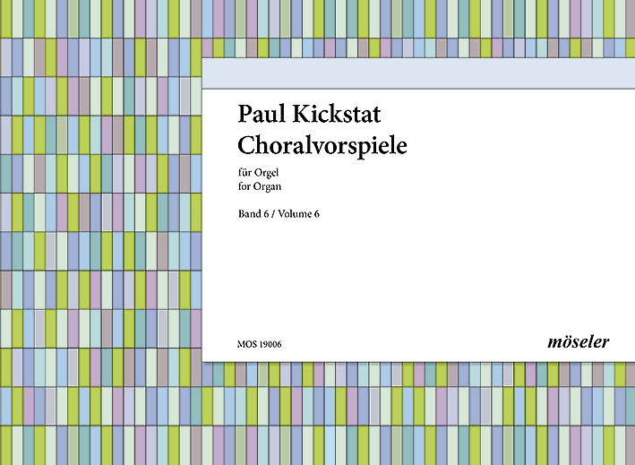 Chorale preludes Vol. 6, for organ