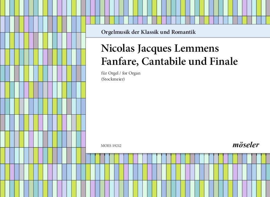 Fanfare, Cantabile and Finale, for organ