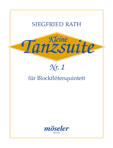 Small dance suite no 1, for 5 recorders (SSATB), Performing score