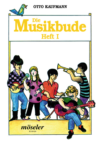 Die Musikbude Book 1, Einfache Stücke, Kanons und Liedsätze für das Musizieren in der Schulklasse und Musikgruppe, for voice, also with Orff-instrumentsn