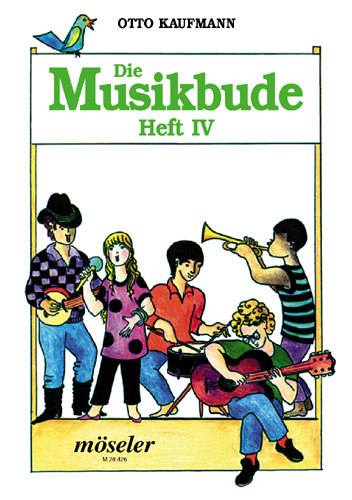 Die Musikbude Book 4, Einfache Stücke, Kanons und Liedsätze für das Musizieren in der Schulklasse und Musikgruppe, for voice, also with Orff-instrumentsn