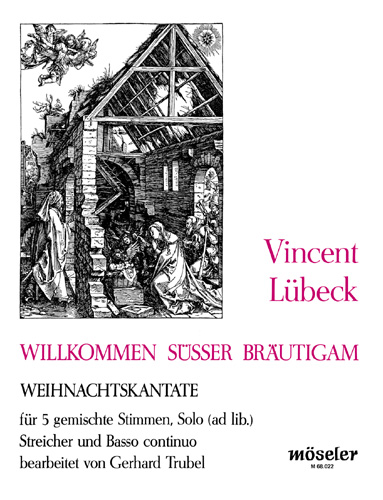 We welcome you, o bridegroom fair, Christmas cantata, for Sopran ad libitum, Score