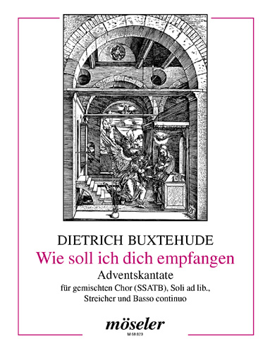 How shall I receive You, Advent cantata, for soloists (SB), mixed choir (SSATB), strings and basso continuo, Score