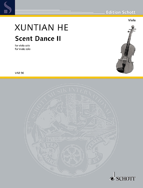 Scent Dance II, for viola solo, Separate edition