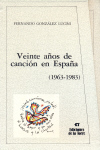 20 años de canción en España (1963-1983)