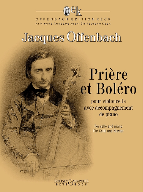 Prière et Boléro, for cello and piano
