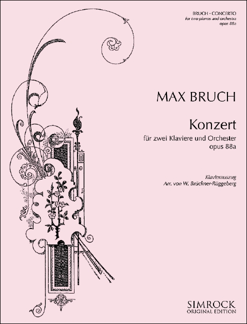 Concerto for two pianos and orchestra op. 88a, Piano reduction