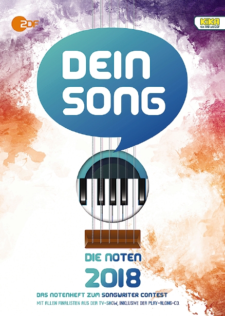 Dein Song 2018, Die Noten - mit Textbeiträgen und tollen Tipps, for voice with accompaniment