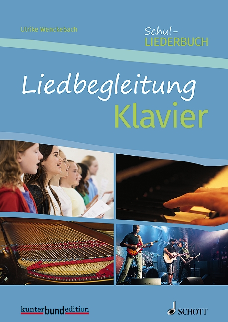 Liedbegleitung Klavier, 50 Lieder und Songs, for piano, Teacher's edition