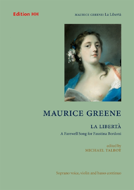 La Libertà, for soprano, violin and basso continuo, Score and parts
