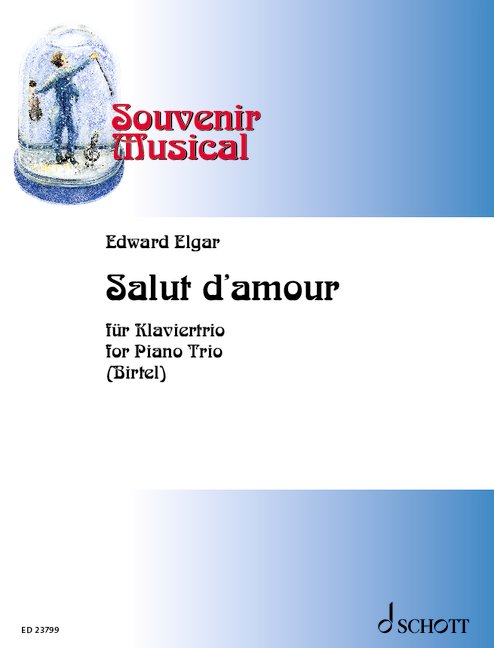 Salut d'amour Issue 14, for violin, cello, piano (piano trio)