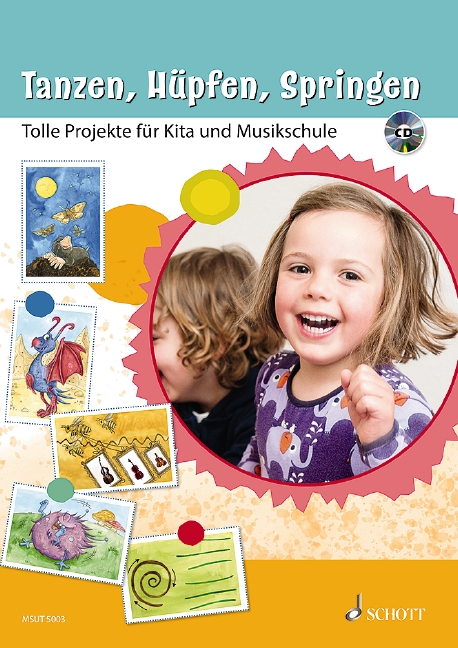 Tanzen, Hüpfen, Springen, Tolle Projekte für Kita und Musikschule. 9783795718084 Tanzen, Hüpfen, Springen, Tolle Projekte für Kita und Musikschule. 9783795718084